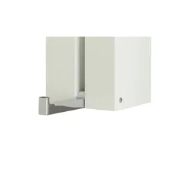 Sconto Klapphaken Priepert - weiß - Maße cm B: 6 H: 6 T: 10.0