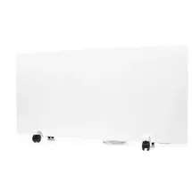 Ximax Mobile Infrarotheizung mit Rollen und Thermostat 50x100 cm 750 Watt Weiß