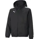Puma teamLIGA Allwetter Jacke Kinder black 116