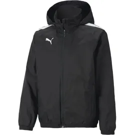 Puma teamLIGA Allwetter Jacke Kinder black 116