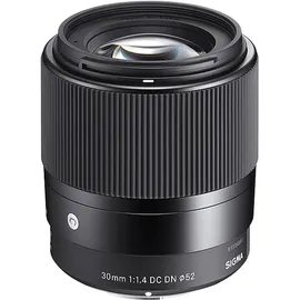 Sigma Contemporary - 30 mm f./1.4 DC DN Canon R-Mount, Schwarz)