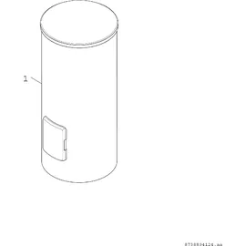 Bosch Stora WS 300-5 PK1 C 290 Liter Silber