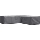 Perel Garten-Schutzhülle für L-förmige Lounge-Gruppen 70 cm x 215 cm x 215 cm