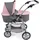 Bayer Chic 2000 3 In 3in1, Kombi Emotion All IN, Melange grau-rosa