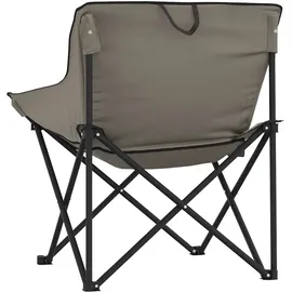 vidaXL Campingstuhl 2er Set Grau