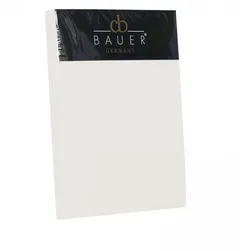 Curt Bauer Mako-Satin Spannbetttuch - 100x200cm	nebel