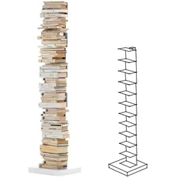 Opinion Ciatti - Ptolomeo Stand-Bücherregal PT160, weiß