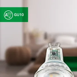 Briloner LED-Leuchtmittel Reflektor GU10 2,5W klar 3000K EEK A 2er