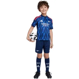 adidas Arsenal London Minikit 2025/26 Auswärts blau Kinder Gr. 92/98