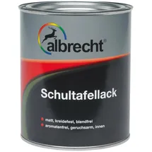 Albrecht Schultafellack Schwarz matt 0,375 l