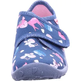 superfit Hausschuh Textil SPOTTY für Kinder, blau, Größe 20 EU