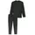 SCHIESSER Pyjama Selected Premium Warming in dunkelgrau-mel. | Gr.: 48
