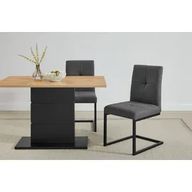 OTTO home Esszimmerstuhl Geranie Polyester grau