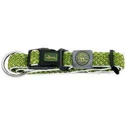 Hundehalsband Hunter Plus Thema Neongrün XL (45-70 cm)