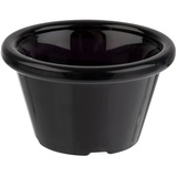 APS Dipschälchen, 12er-Set, Kunststoff, Ø 6 cm, Höhe 3,5 cm, schwarz