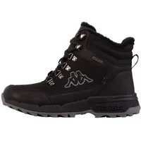 Kappa Danville TEX Unisex Schneestiefel, schwarz 37 EU -