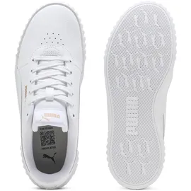 Puma Carina 3.0 Damen Weiß/Gold 37
