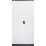 Jet-Line Stahlschrank Moskau dunkelgrau weiss