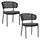 barths Best Spitz Gartenstuhl 59 x 66 x 82 cm anthrazit 5 St.