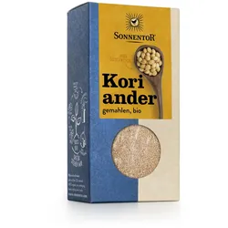 Koriander gemahlen bio 40 g – Aromatisches Bio-Gewürz für vielseitige Gerichte