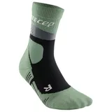 CEP Damen Max Cushion socks, Hiking Mid Cut Socken - grey/mint, II