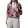 Columbia Sequoia Grove Printed Half Zip Fleece Pullover Lila Hoodie L
