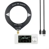 SI4732 Taschenradio-Empfänger, 0,5 - 108 MHz, Mini-Radio mit 4,8 cm IPS-Bildschirm, AM, FM, LSB, USB, Full-Bandcast, ESP32-S3-Steuerung, Weiß