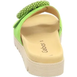 Gabor 63.745 Damen Pantoletten - Pantolette grün Freizeit NEU - Grün - 38