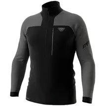 Dynafit Speed Polartec® Fleece Mit Halbem Reißverschluss - Quiet Shade Melange / Black / Orange - 2XL