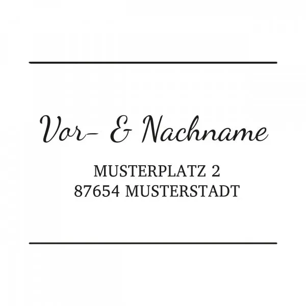 Monogrammstempel - Einfachheit - Trodat 4924