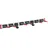 Bruns Gerätehalter Alu-Set, 6 Halter, 2 Haken, 75cm Wandleiste für Gartengeräte