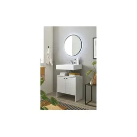 BASIC by Balculina Waschbeckenunterschrank Kairo 60 x 60 cm Weiß