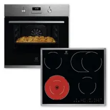 Electrolux ELXB3X (KOFGH40BX + LRR6436M) Backofenset