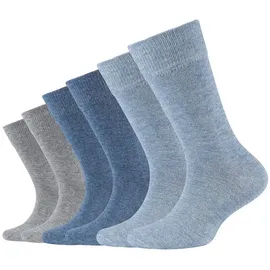 CAMANO Jungen 9300 Socken blau jeans mix), 23-26