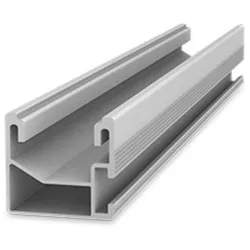 Ziegel K2 Singlerail Set - max. 2 PV-Module black