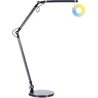 Beliani Schreibtischlampe Schwarz