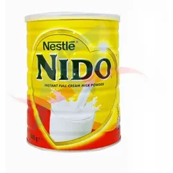 NIDO Nestle (NIDO) Vollfett-Instant-Milchpulver mit hohem Kalzium- und Proteingehalt. in Dosen. 900 g