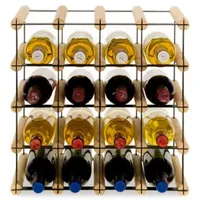 Proregal Weinregal 42,5 x 42,5 x 24,5 cm Natur