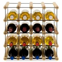 Proregal Weinregal 42,5 x 42,5 x 24,5 cm Natur