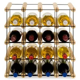 Proregal Weinregal 42,5 x 42,5 x 24,5 cm Natur