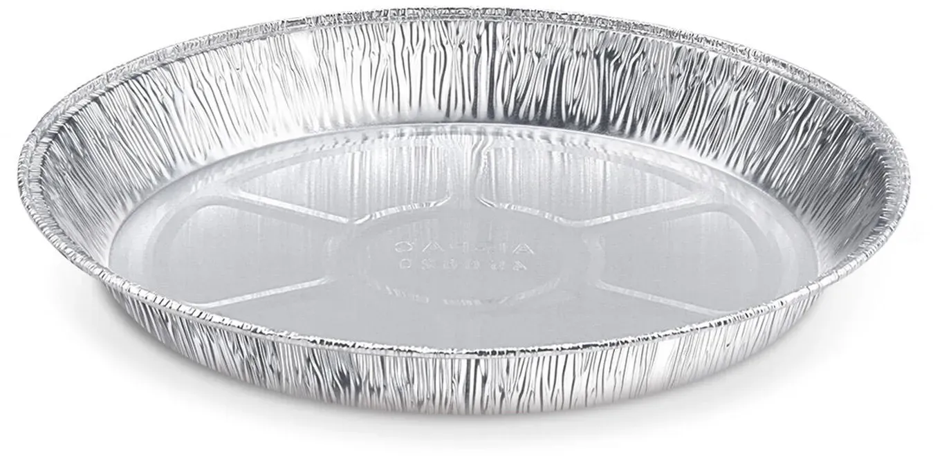 ALU Grill-, Back- und Servierteller rund, 530 ml  O213x19mm, 10 Stk.