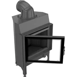 Kratki NADIA Kamineinsatz Stahl Schwarz