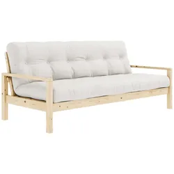 Karup Design - Knob Schlafsofa 130 x 190 cm, Kiefer natur / natur (701)