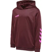 Hummel Promo Poly Hoodie - Biking red/raspberry Sorbet -