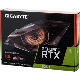 Gigabyte GeForce RTX 3060 Gaming OC 8G (Rev. 2.0) 8GB GDDR6 GV-N3060GAMING OC-8GD 2:0