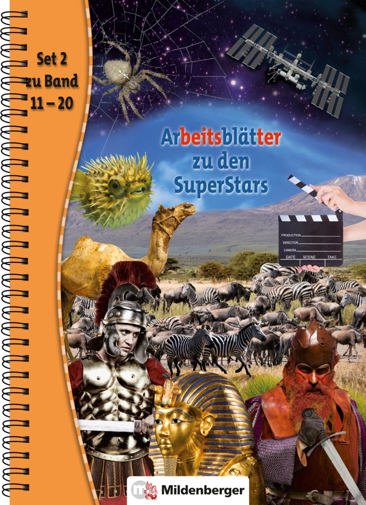 Superstars / Superstars: Arbeitsblätter  Set 2.Bd.2 - Stephanie Volk  Kartoniert (TB)
