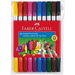 FABER-CASTELL Filzstifte farbsortiert, 10 St.