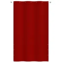 vidaXL Seitenmarkise 140 x 240 cm Rot Polyester 2 St.