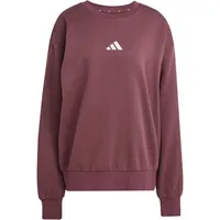 Adidas Essentials Feelcozy Sweatshirt - Aurora Ruby / White