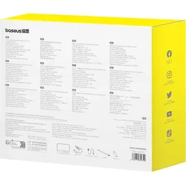 Baseus Multifunktionaler Jumpstarter BS-CH013: 600A 6000mAh Powerbank Kompressor / / Schwarz